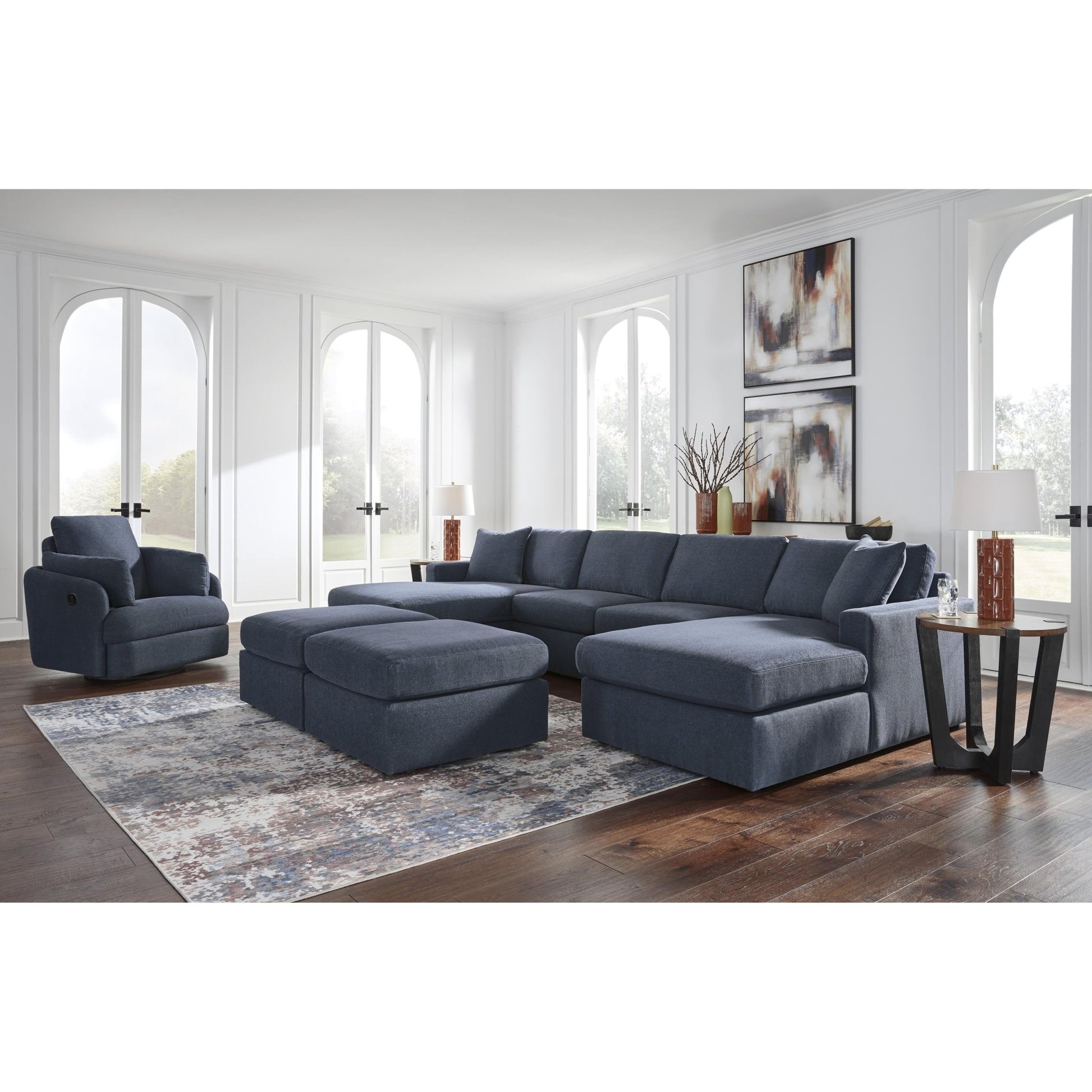 Signature Design by Ashley Modmax 92121S19 4 pc Pit Sectional - American Furniture of Slidell
