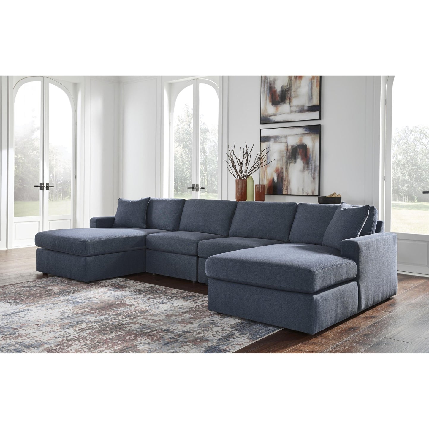 Signature Design by Ashley Modmax 92121S19 4 pc Pit Sectional - American Furniture of Slidell