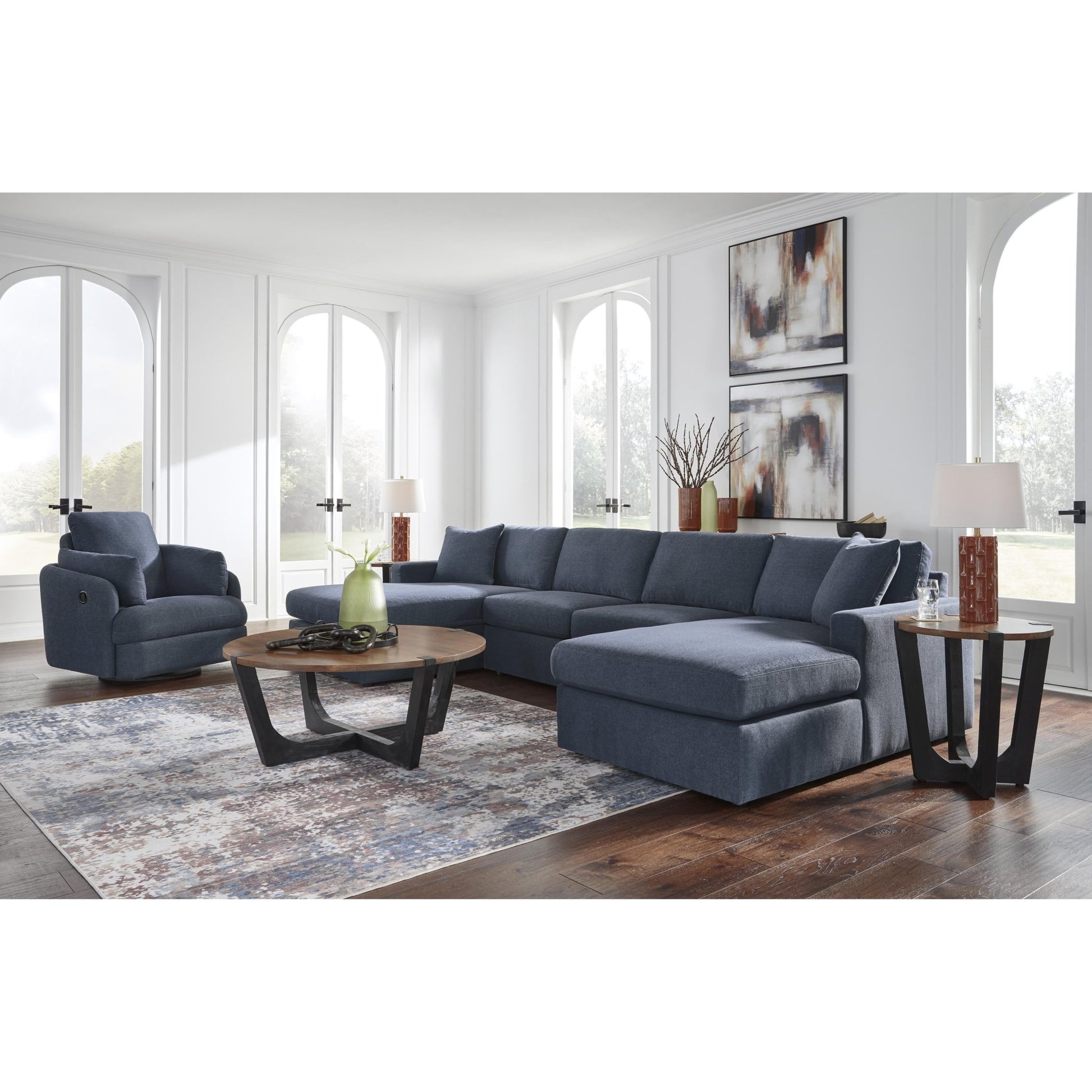 Signature Design by Ashley Modmax 92121S19 4 pc Pit Sectional - American Furniture of Slidell