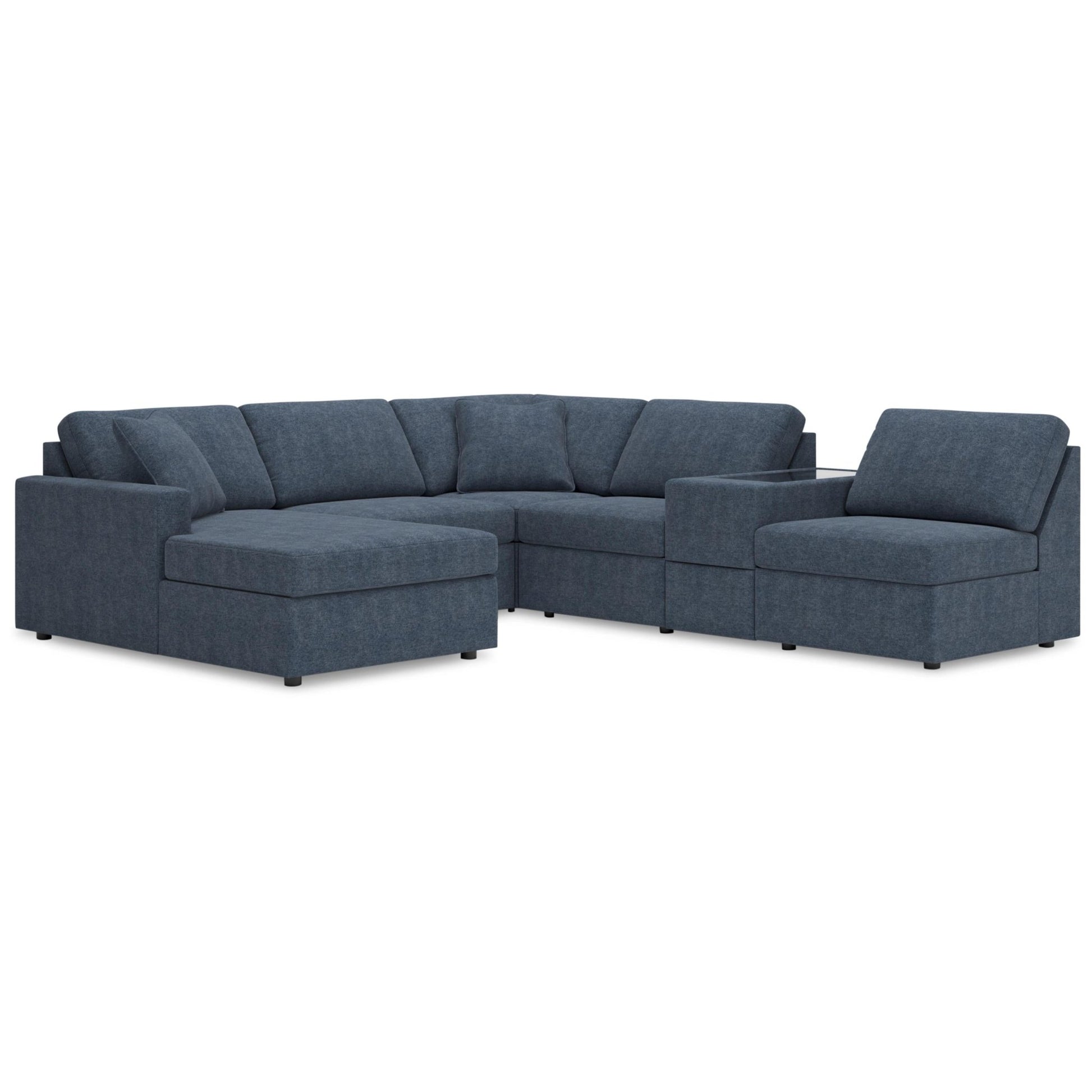 Signature Design by Ashley Modmax 92121S21 6 pc Sectional with Chaise - American Furniture of Slidell