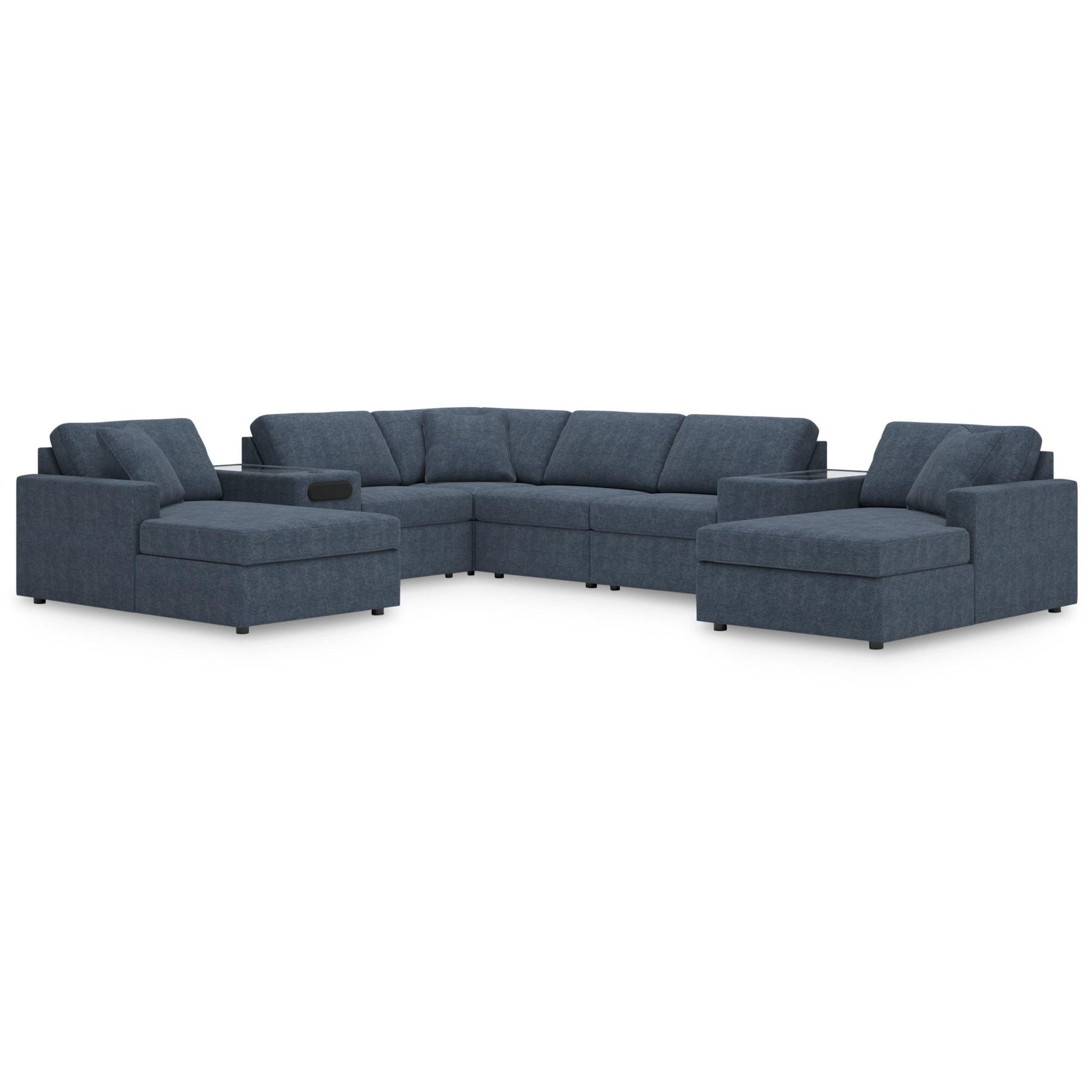 Signature Design by Ashley Modmax 92121S31 8 pc Sectional with Chaise - American Furniture of Slidell