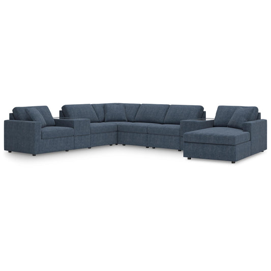 Signature Design by Ashley Modmax 92121S42 8 pc Sectional with Chaise - American Furniture of Slidell