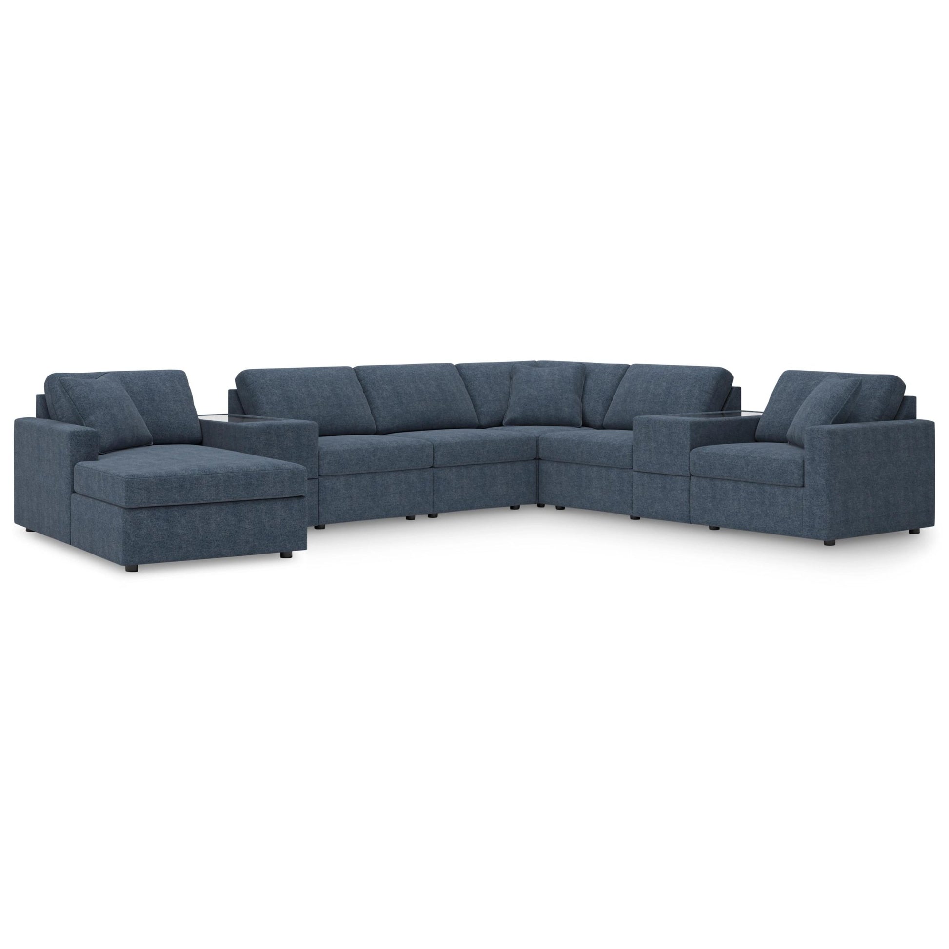 Signature Design by Ashley Modmax 92121S43 8 pc Sectional with Chaise - American Furniture of Slidell