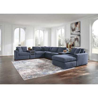 Signature Design by Ashley Modmax 92121S48 8 pc Sectional with Chaise and Audio Consoles - American Furniture of Slidell