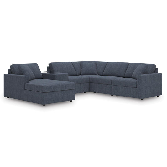 Signature Design by Ashley Modmax 92121S52 6 pc Sectional with Chaise - American Furniture of Slidell