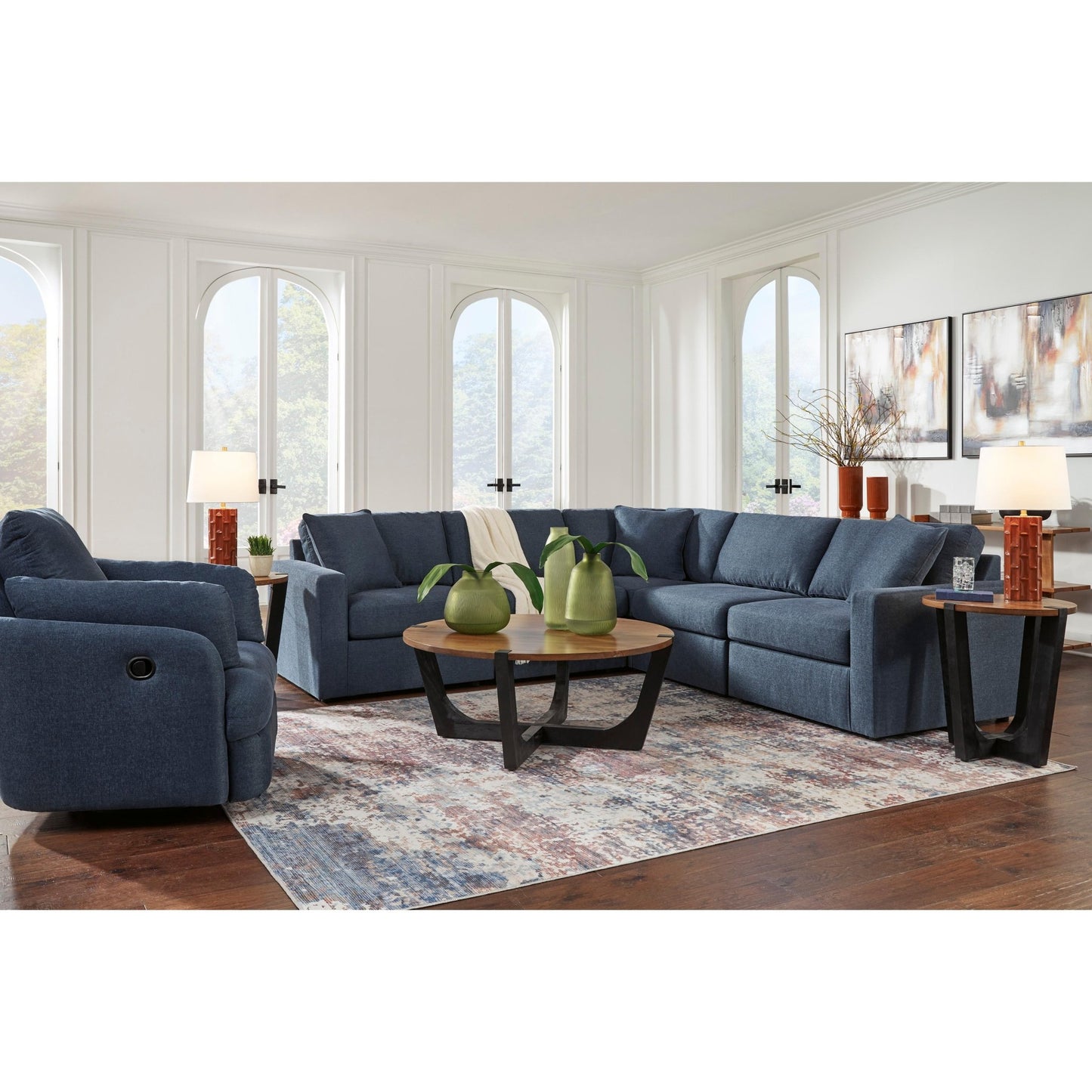 Signature Design by Ashley Modmax 92121S6 5 pc Sectional - American Furniture of Slidell