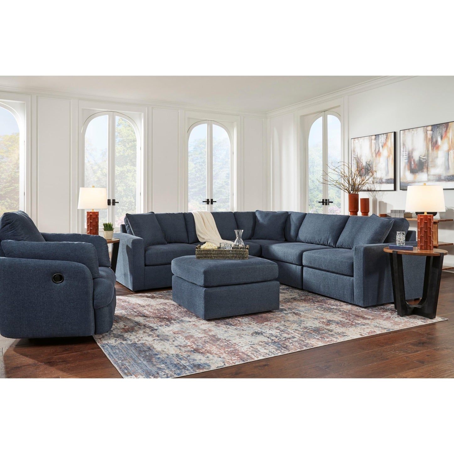 Signature Design by Ashley Modmax 92121S6 5 pc Sectional - American Furniture of Slidell