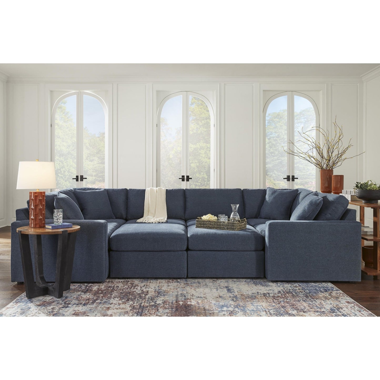 Signature Design by Ashley Modmax 92121S8 6 pc Sectional - American Furniture of Slidell
