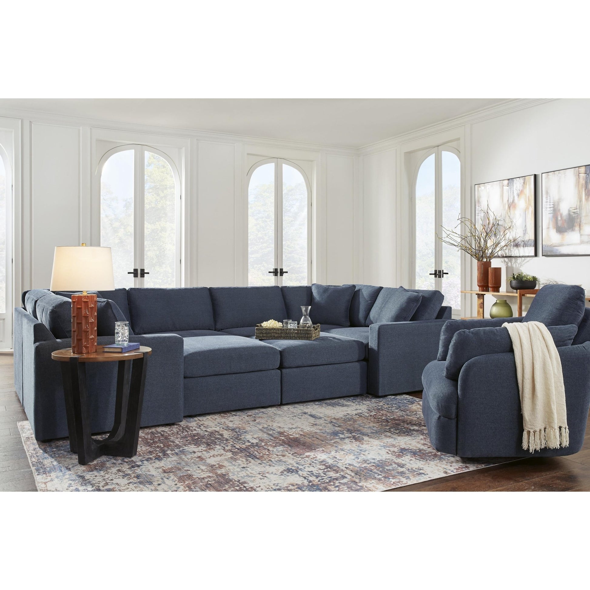 Signature Design by Ashley Modmax 92121S8 6 pc Sectional - American Furniture of Slidell