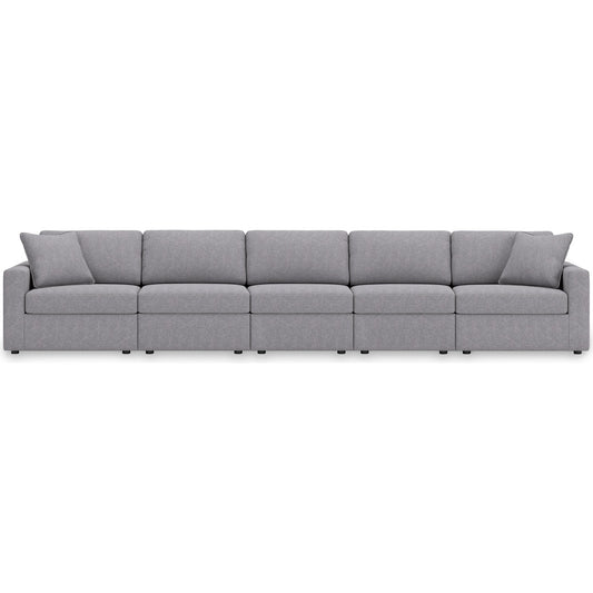 Signature Design by Ashley Modmax Fabric 5 pc Sectional 9210464/9210446/9210446/9210446/9210465 - American Furniture of Slidell