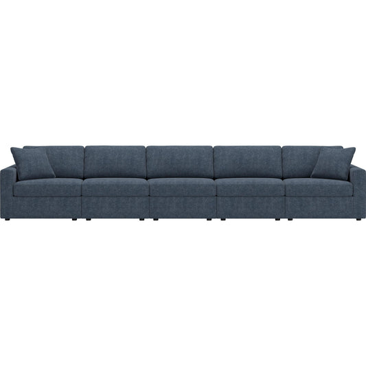 Signature Design by Ashley Modmax Fabric 5 pc Sectional 9212164/9212146/9212146/9212146/9212165 - American Furniture of Slidell