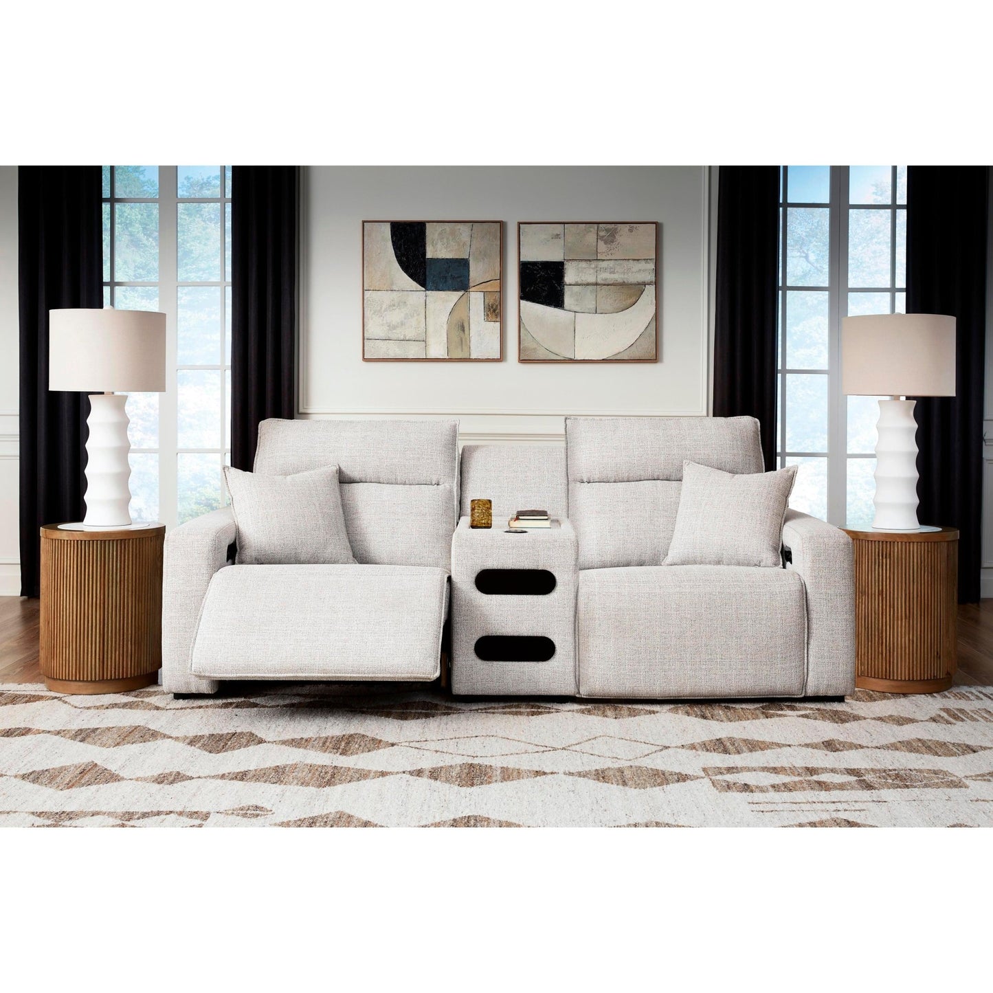 Signature Design by Ashley ModMax II 65907S2 3 pc Power Reclining Sectional - American Furniture of Slidell