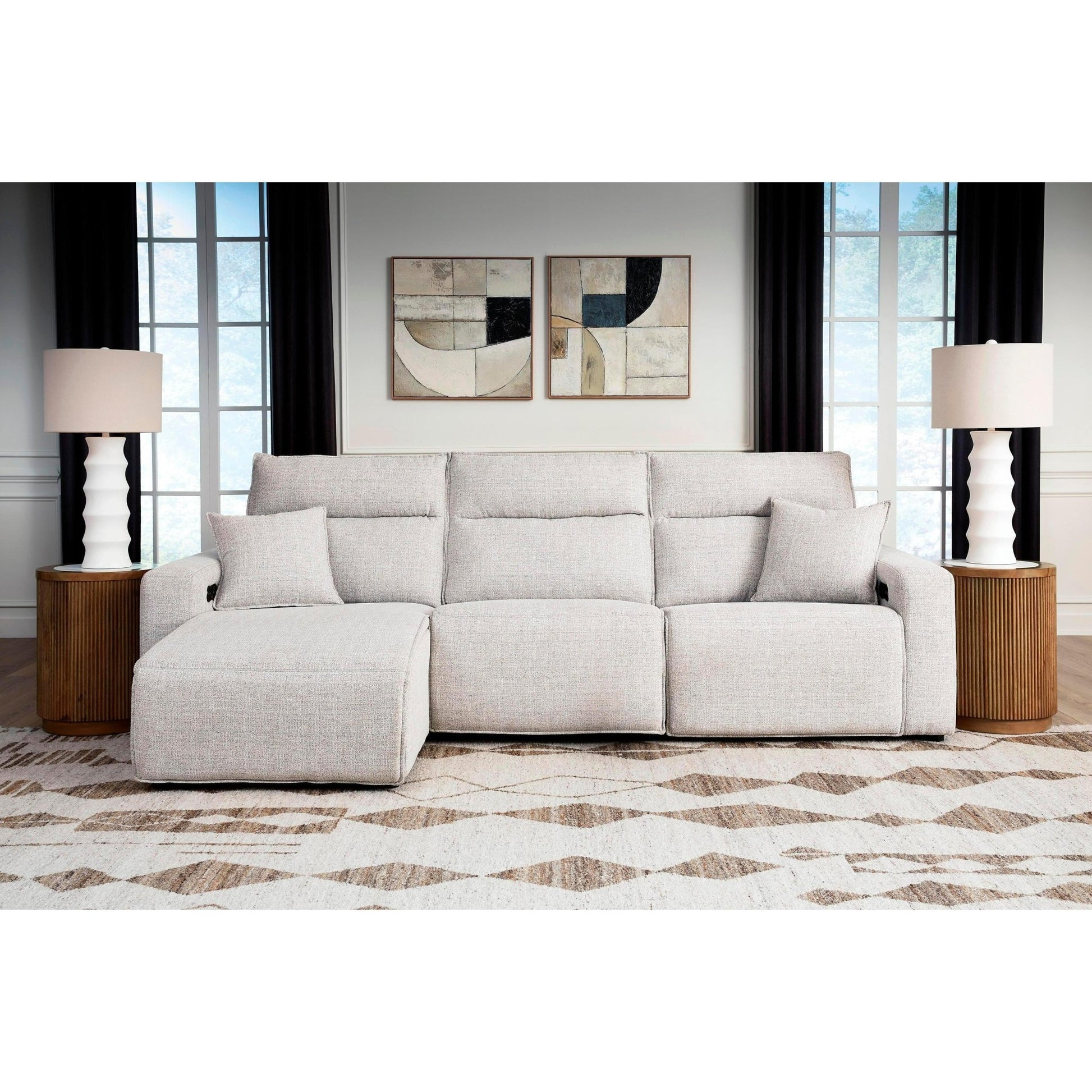 Signature Design by Ashley ModMax II 65907S23 3 pc Reclining Sofa Chaise - American Furniture of Slidell