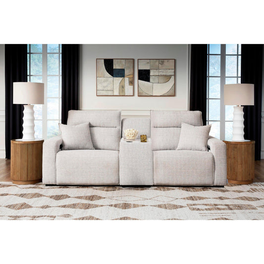 Signature Design by Ashley ModMax II 65907S3 3 pc Power Reclining Sectional with Console - American Furniture of Slidell