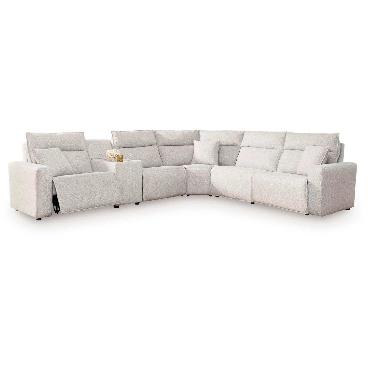 Signature Design by Ashley ModMax II 65907S36 6 pc Reclining Sectional with Console - American Furniture of Slidell