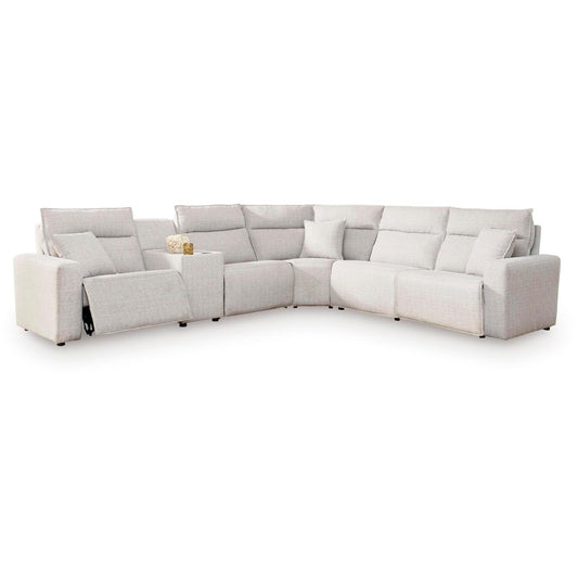 Signature Design by Ashley ModMax II 65907S36 6 pc Reclining Sectional with Console - American Furniture of Slidell
