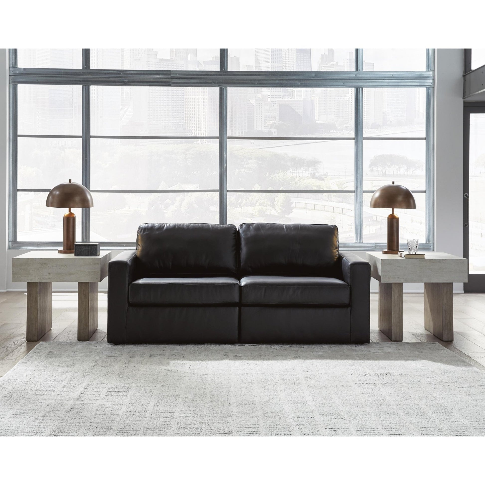 Signature Design by Ashley ModMax II 74305S1 2 pc Sectional Loveseat - American Furniture of Slidell
