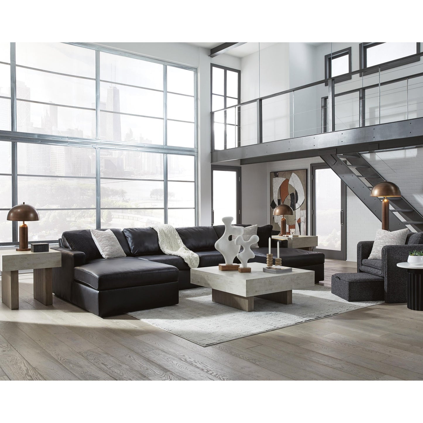 Signature Design by Ashley ModMax II 74305S19 4 pc Double Chaise Sectional - American Furniture of Slidell