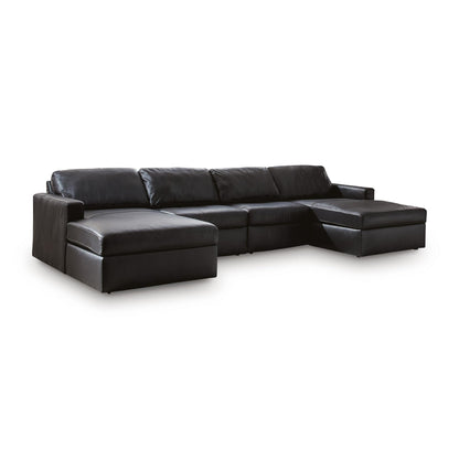 Signature Design by Ashley ModMax II 74305S19 4 pc Double Chaise Sectional - American Furniture of Slidell