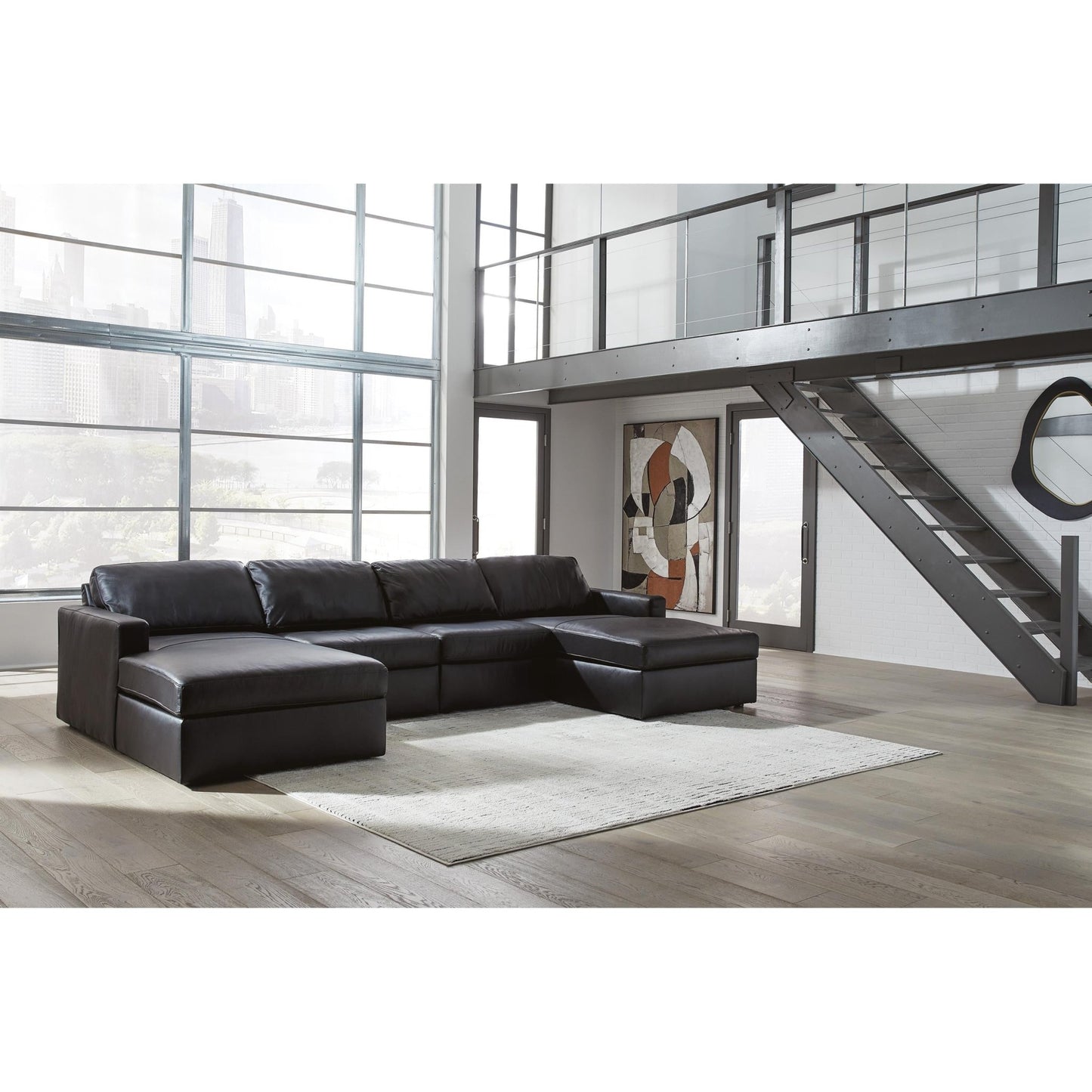 Signature Design by Ashley ModMax II 74305S19 4 pc Double Chaise Sectional - American Furniture of Slidell