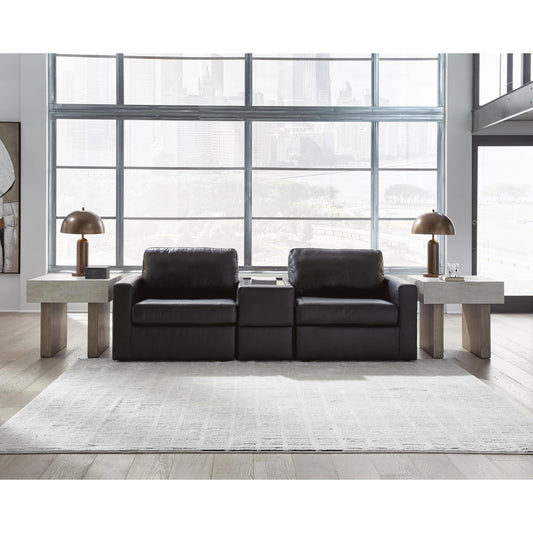 Signature Design by Ashley ModMax II 74305S3 3 pc Sectional Sofa with Storage Console - American Furniture of Slidell