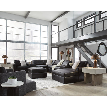 Signature Design by Ashley ModMax II 74305S42 8 pc Sectional with Chaise and Storage Consoles - American Furniture of Slidell