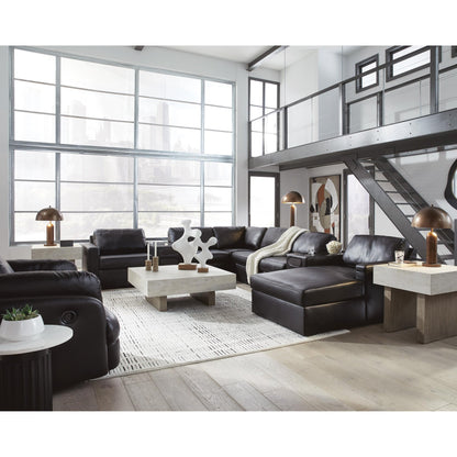 Signature Design by Ashley ModMax II 74305S48 8 pc Sectional with Chaise and Audio Consoles - American Furniture of Slidell