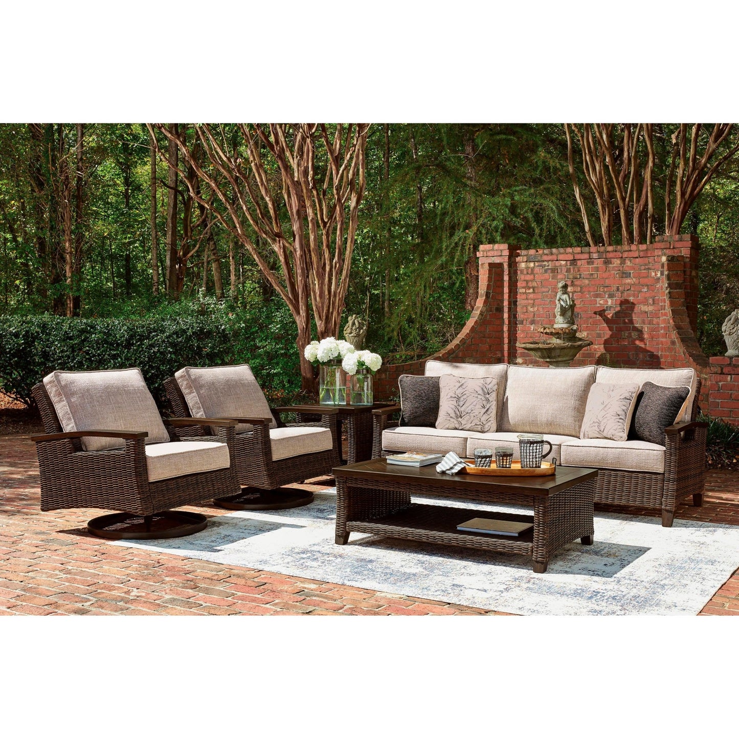 Signature Design by Ashley Monterey Point PCP760 - 701 Rectangular Cocktail Table - American Furniture of Slidell