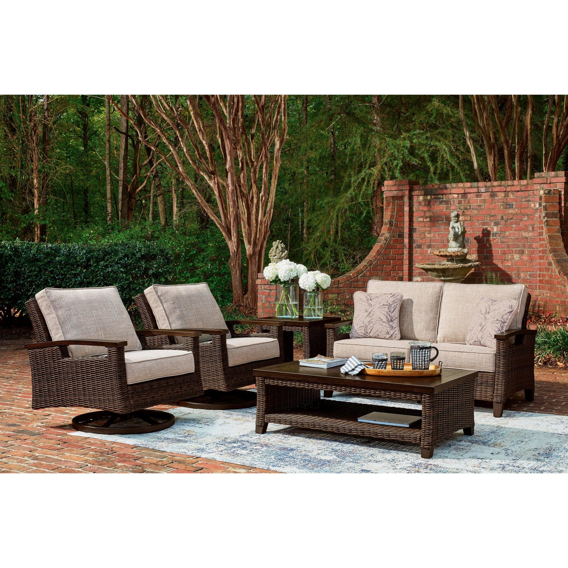 Signature Design by Ashley Monterey Point PCP760 - 701 Rectangular Cocktail Table - American Furniture of Slidell