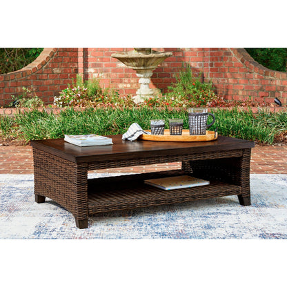 Signature Design by Ashley Monterey Point PCP760 - 701 Rectangular Cocktail Table - American Furniture of Slidell