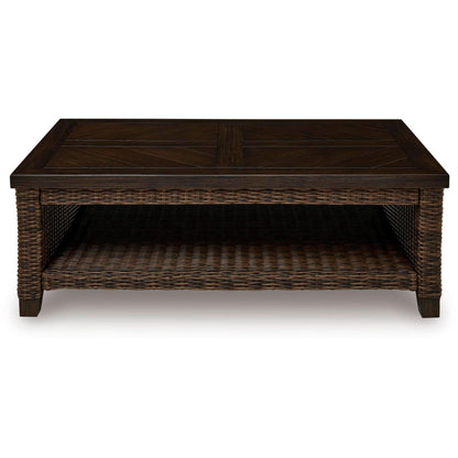 Signature Design by Ashley Monterey Point PCP760 - 701 Rectangular Cocktail Table - American Furniture of Slidell