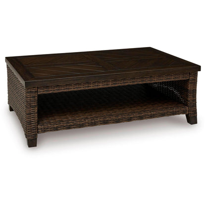 Signature Design by Ashley Monterey Point PCP760 - 701 Rectangular Cocktail Table - American Furniture of Slidell