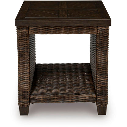 Signature Design by Ashley Monterey Point PCP760 - 702 Square End Table - American Furniture of Slidell