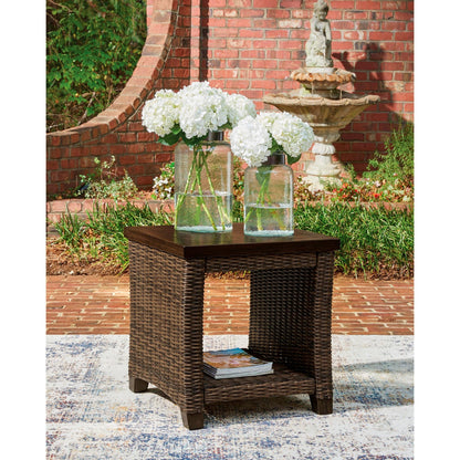 Signature Design by Ashley Monterey Point PCP760 - 702 Square End Table - American Furniture of Slidell