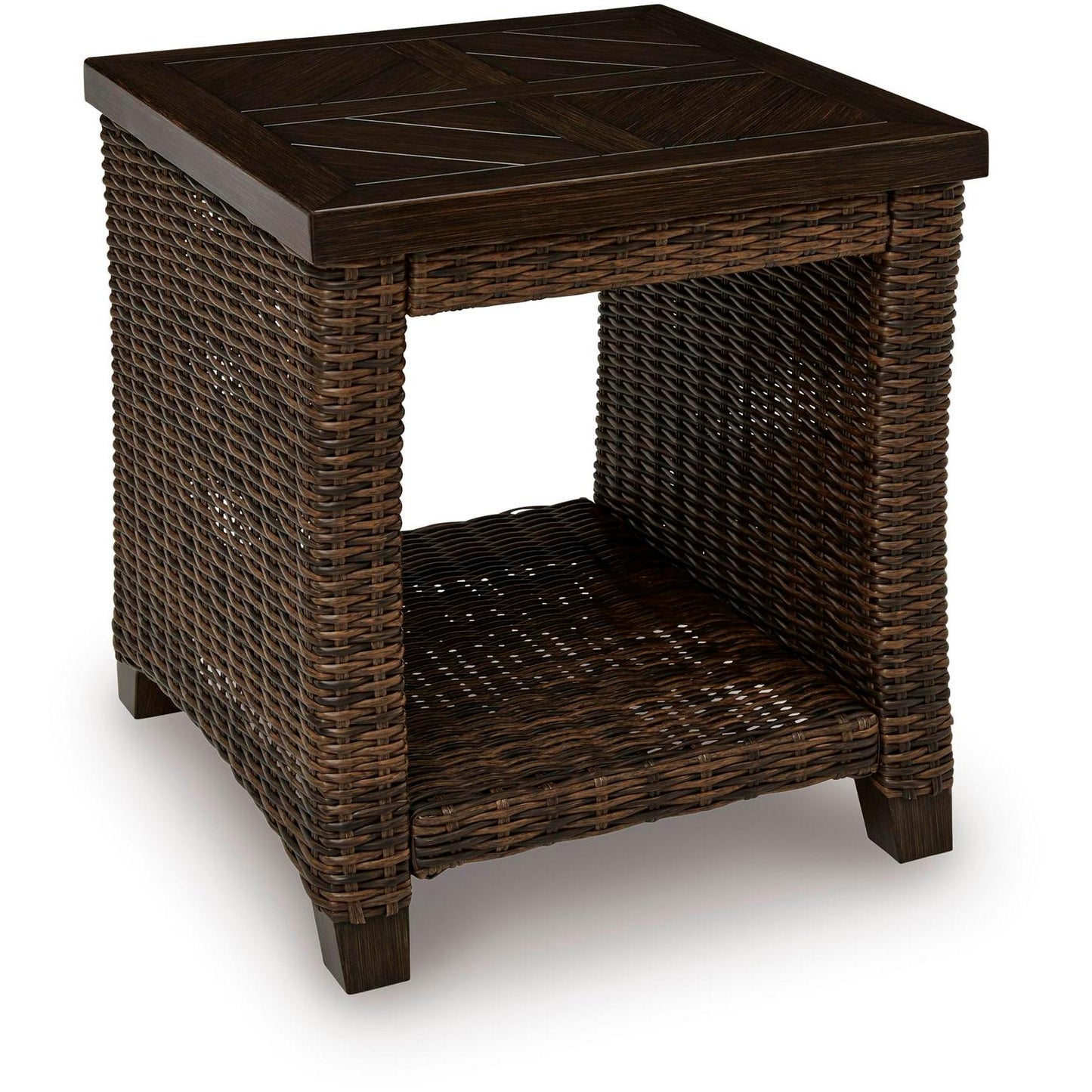Signature Design by Ashley Monterey Point PCP760 - 702 Square End Table - American Furniture of Slidell