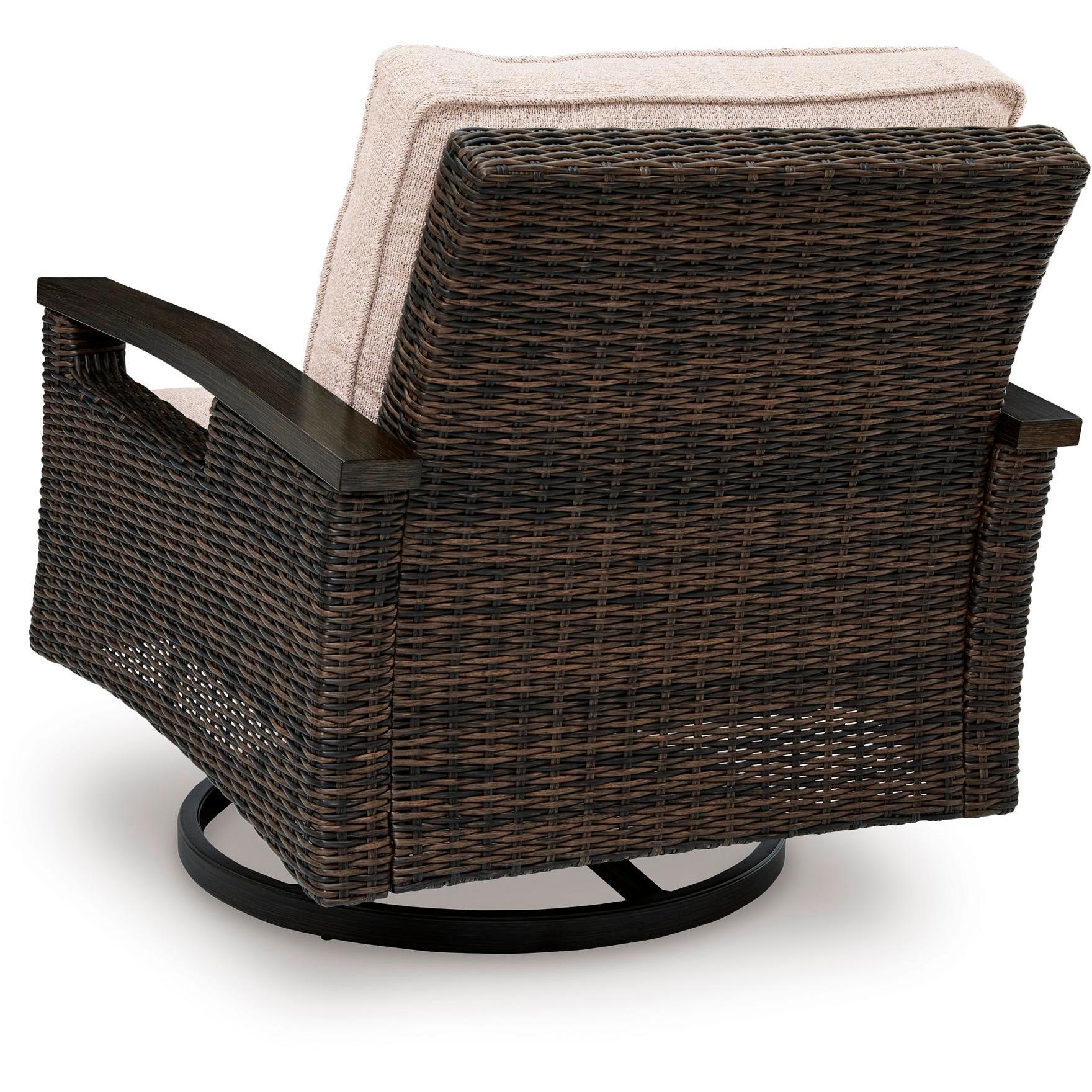 Signature Design by Ashley Monterey Point PCP760 - 821 Swivel Lounge Chair - American Furniture of Slidell