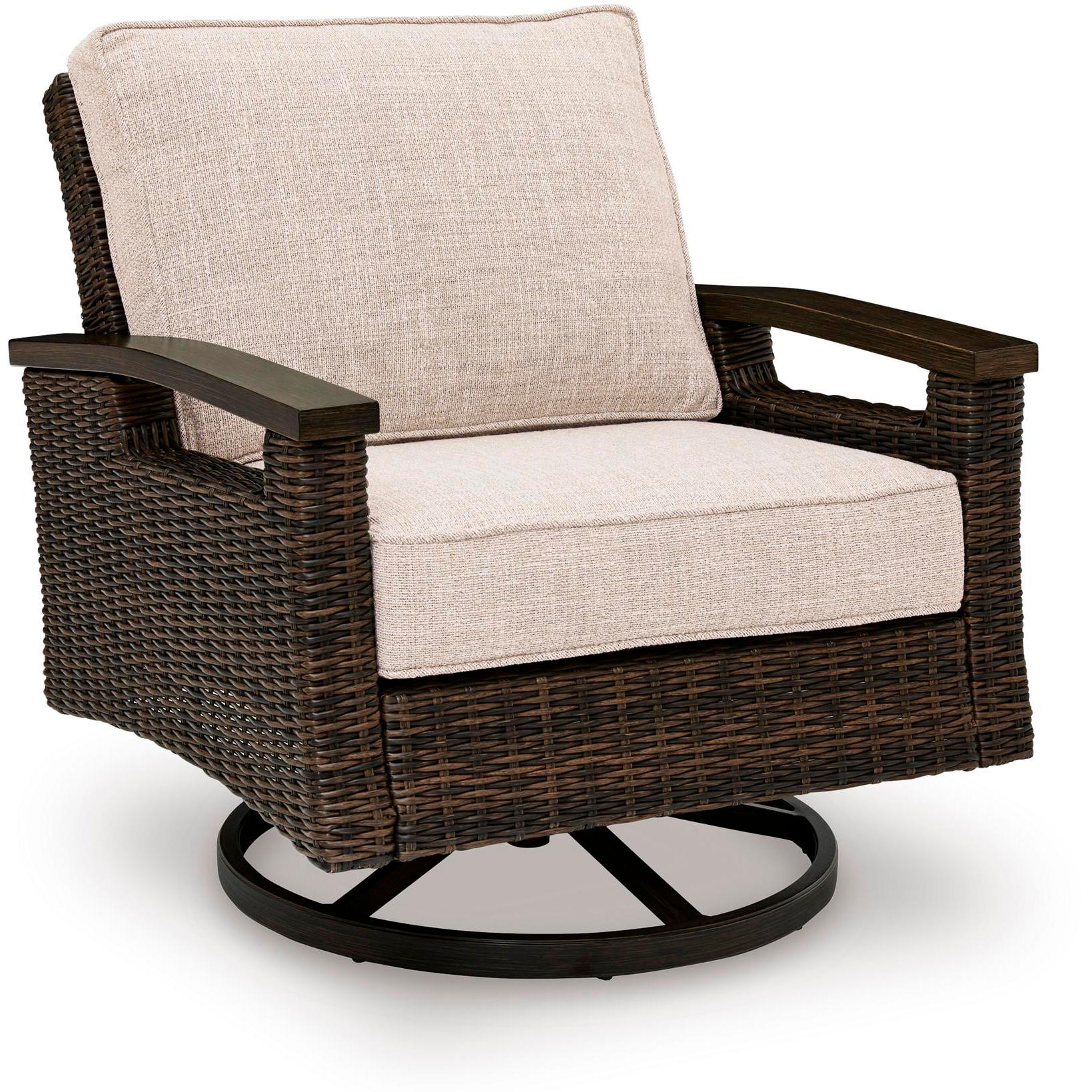 Signature Design by Ashley Monterey Point PCP760 - 821 Swivel Lounge Chair - American Furniture of Slidell