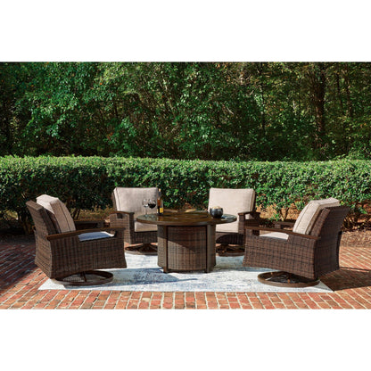 Signature Design by Ashley Monterey Point PCP760 - 821 Swivel Lounge Chair - American Furniture of Slidell