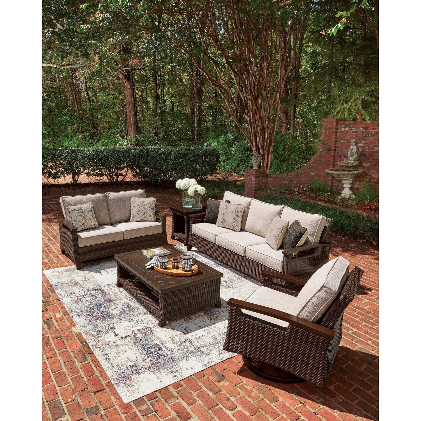 Signature Design by Ashley Monterey Point PCP760 - 838 Sofa with Cushion - American Furniture of Slidell