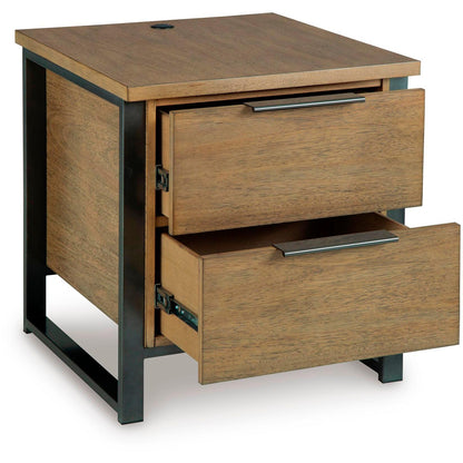 Signature Design by Ashley Montia End Table T602 - 3 - American Furniture of Slidell