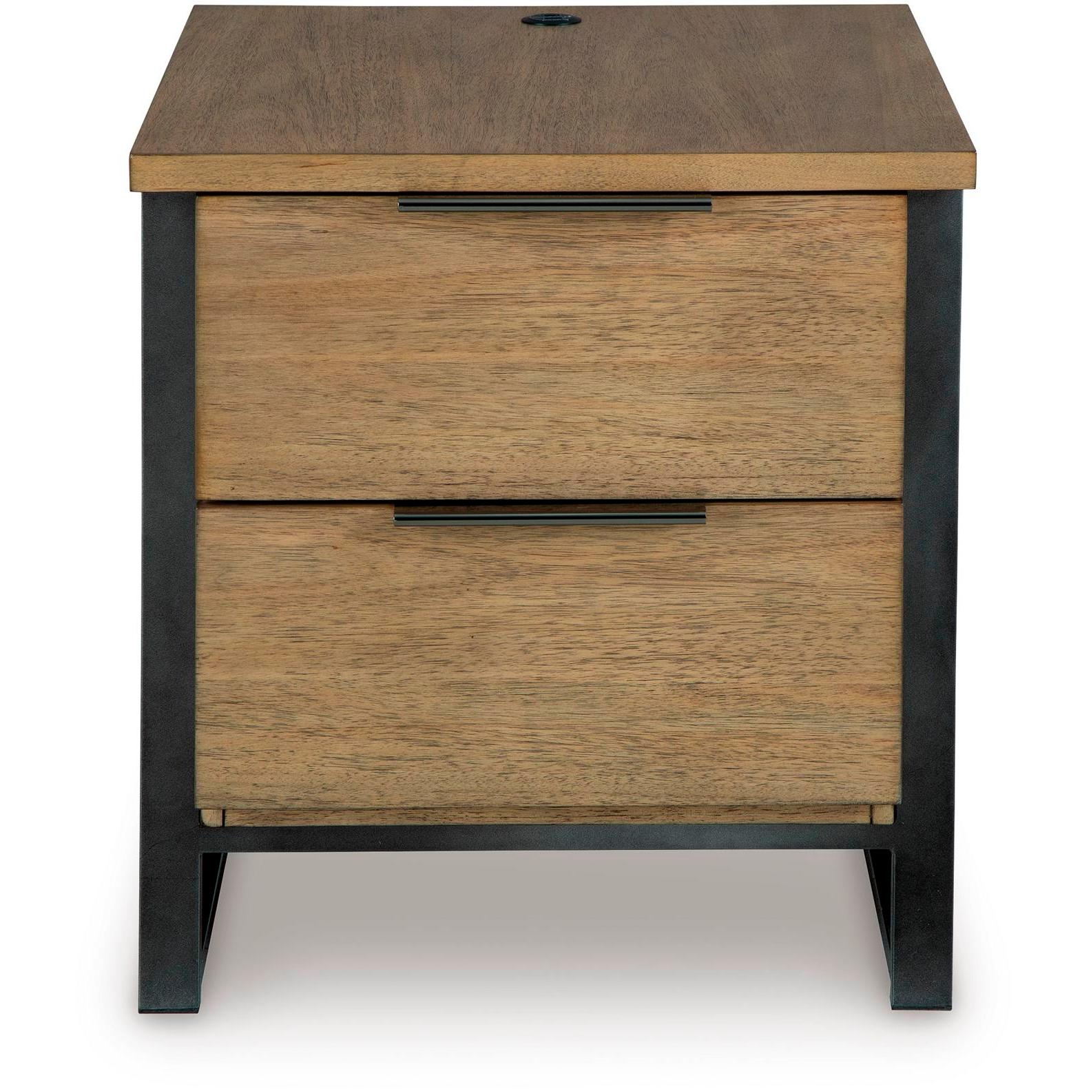 Signature Design by Ashley Montia End Table T602 - 3 - American Furniture of Slidell