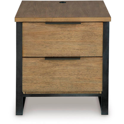 Signature Design by Ashley Montia End Table T602 - 3 - American Furniture of Slidell