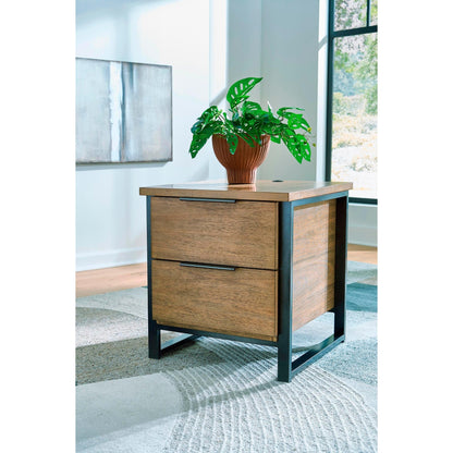 Signature Design by Ashley Montia End Table T602 - 3 - American Furniture of Slidell