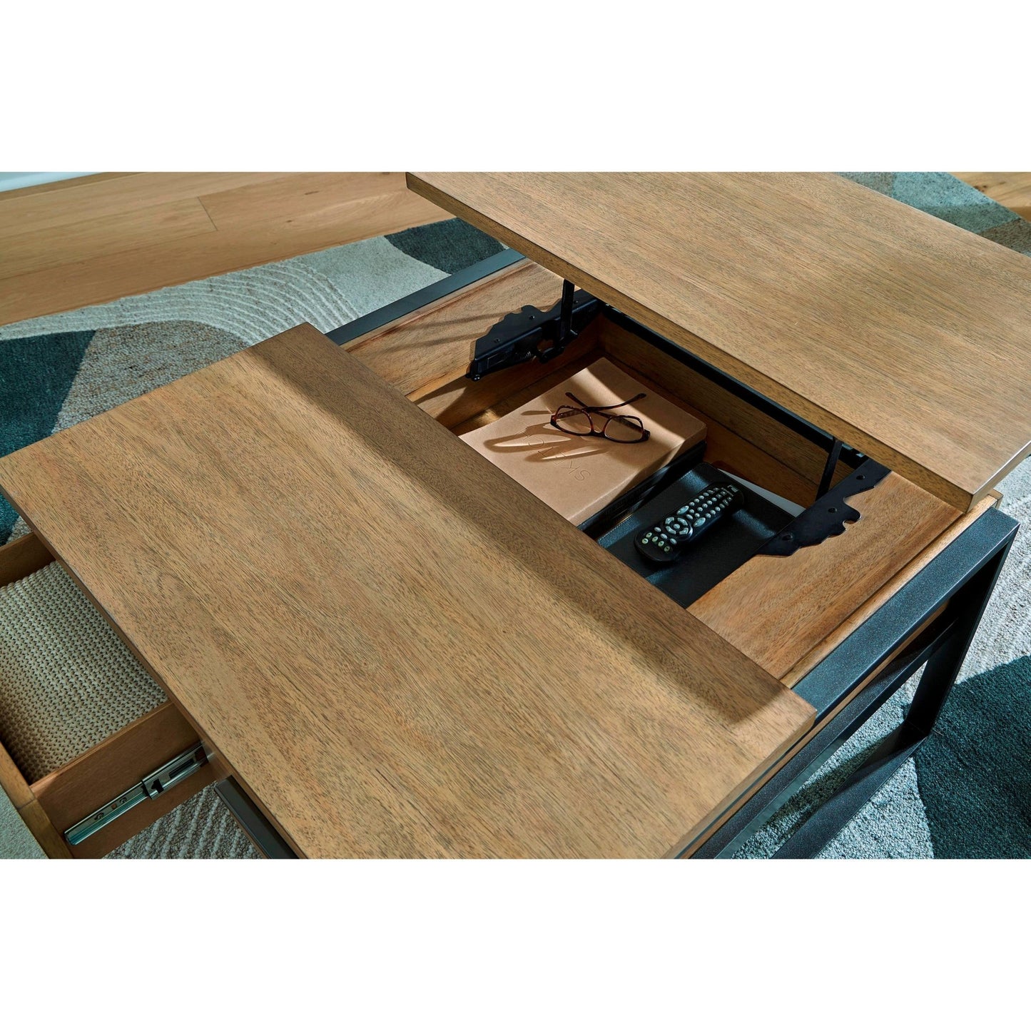 Signature Design by Ashley Montia Lift Top Cocktail Table T602 - 00 - American Furniture of Slidell