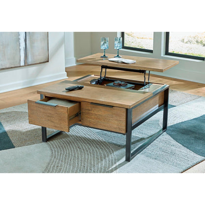 Signature Design by Ashley Montia Lift Top Cocktail Table T602 - 00 - American Furniture of Slidell