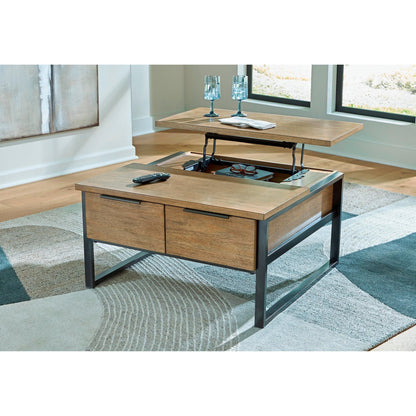 Signature Design by Ashley Montia Lift Top Cocktail Table T602 - 00 - American Furniture of Slidell