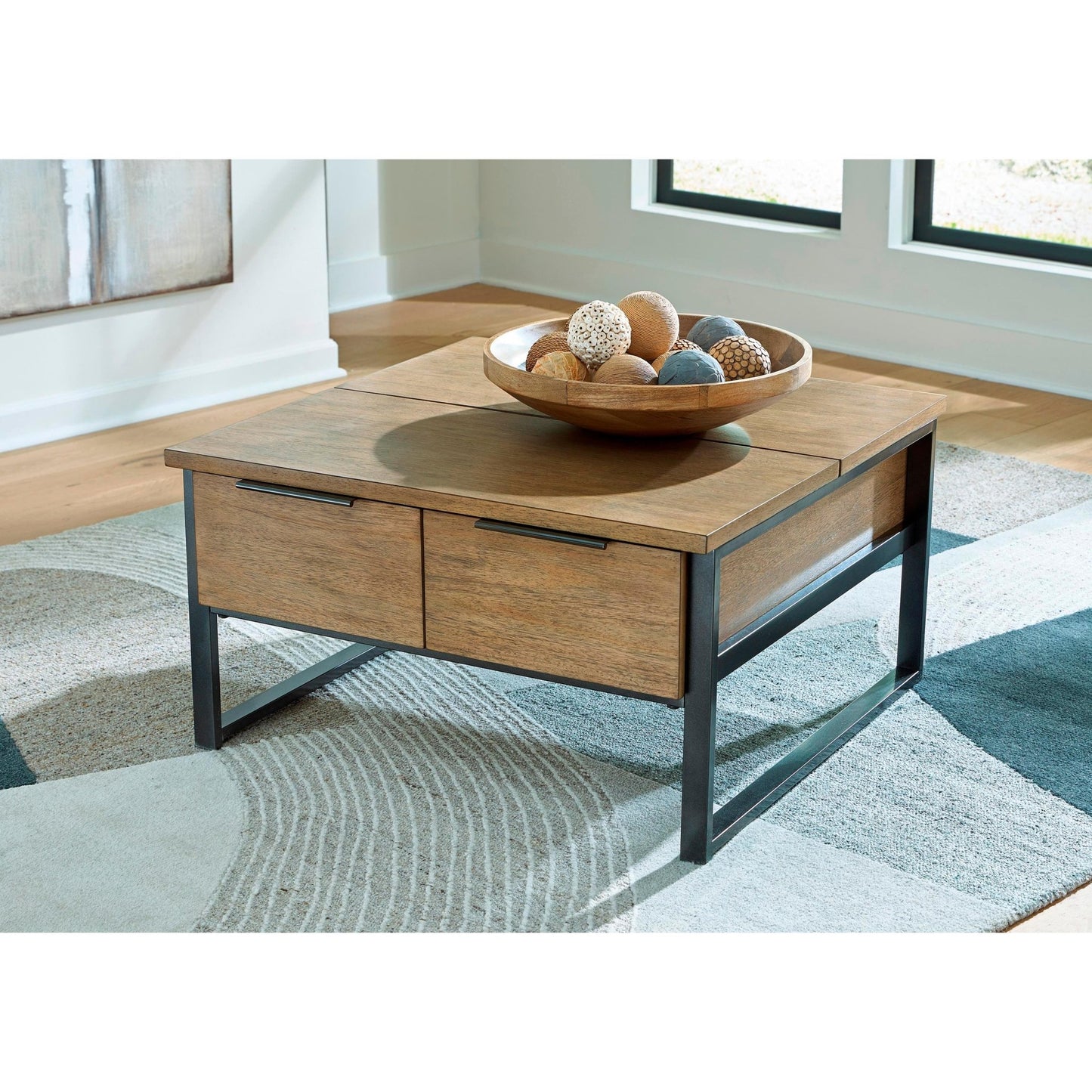 Signature Design by Ashley Montia Lift Top Cocktail Table T602 - 00 - American Furniture of Slidell