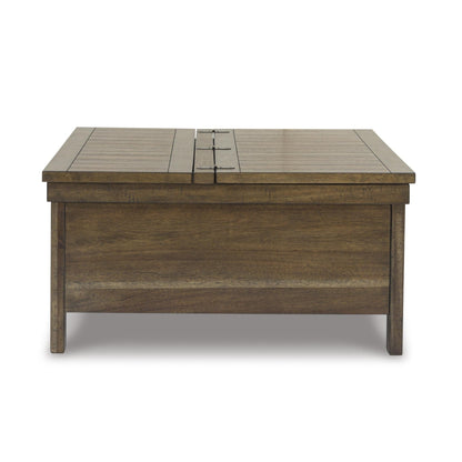 Signature Design by Ashley Moriville T731 - 9 Lift Top Cocktail Table - American Furniture of Slidell