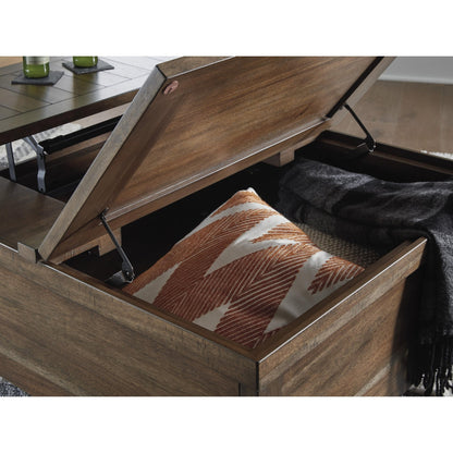Signature Design by Ashley Moriville T731 - 9 Lift Top Cocktail Table - American Furniture of Slidell