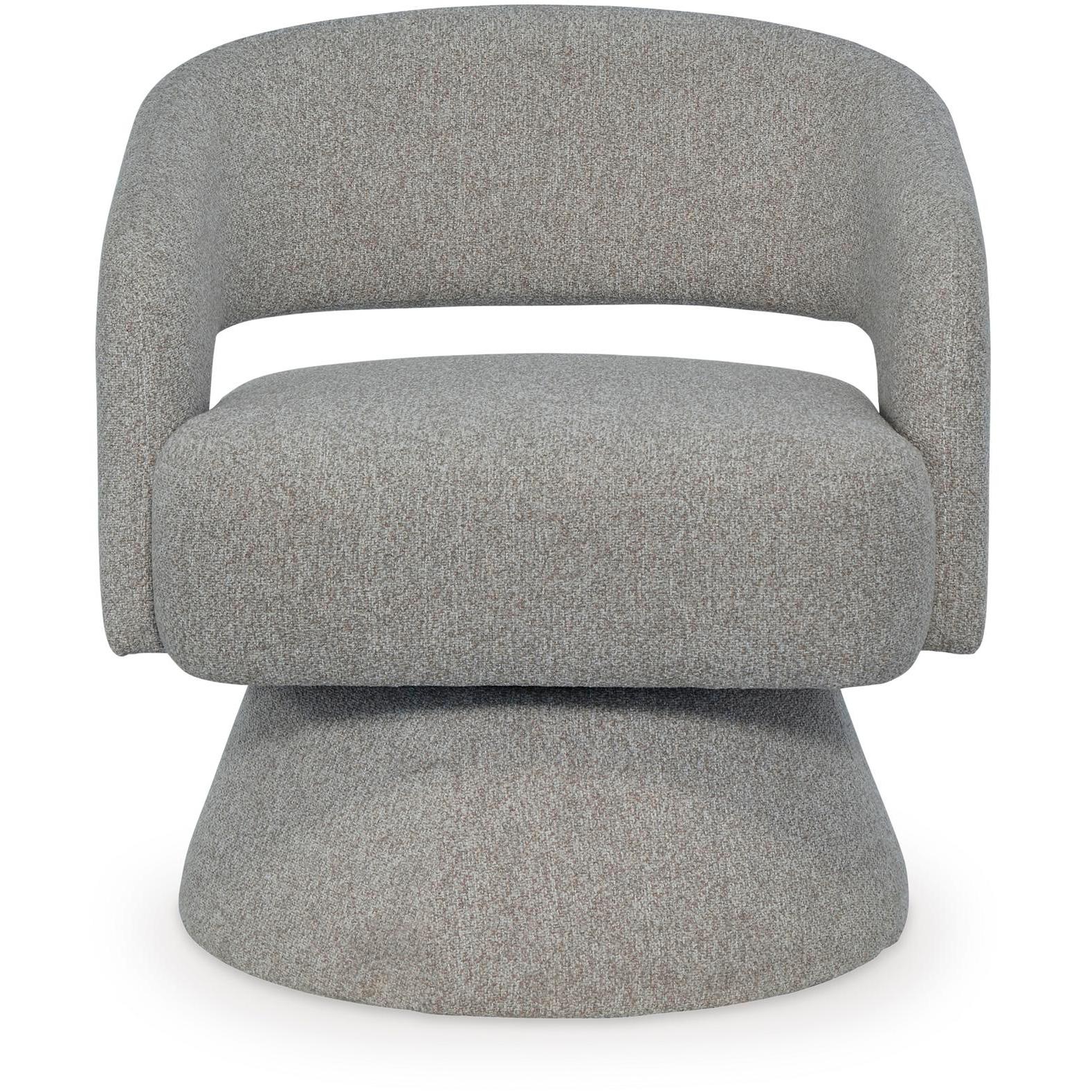 Signature Design by Ashley Nashkins A3000757 Swivel Accent Chair - American Furniture of Slidell